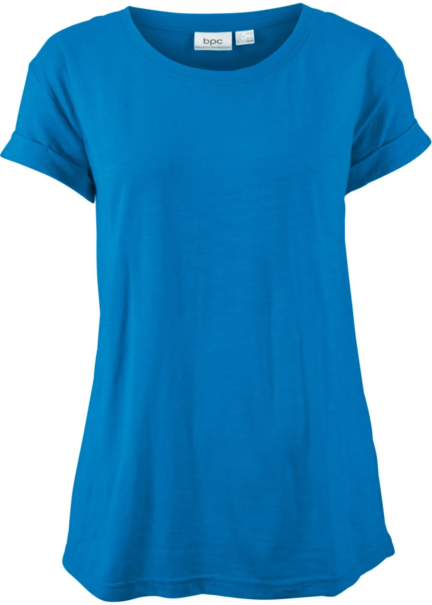 Camiseta tipo boxy Mujer Básicos|Camisetas