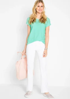 Online Camiseta tipo boxy Mujer Básicos|Camisetas