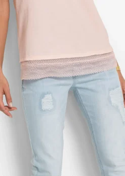 Best Camiseta tipo boxy de algodón Mujer Camisetas