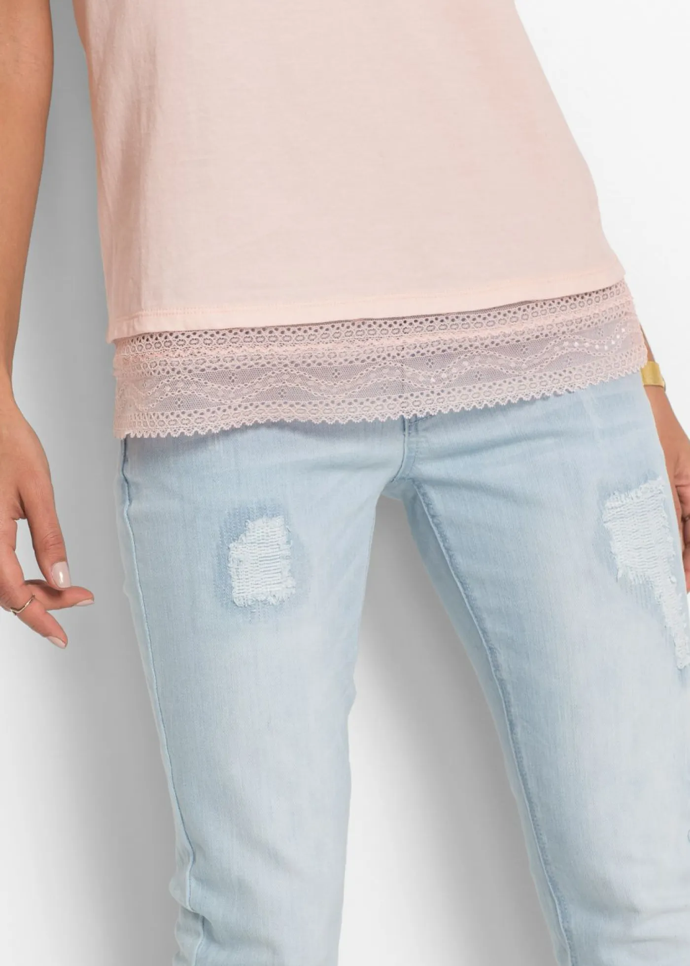Best Camiseta tipo boxy de algodón Mujer Camisetas