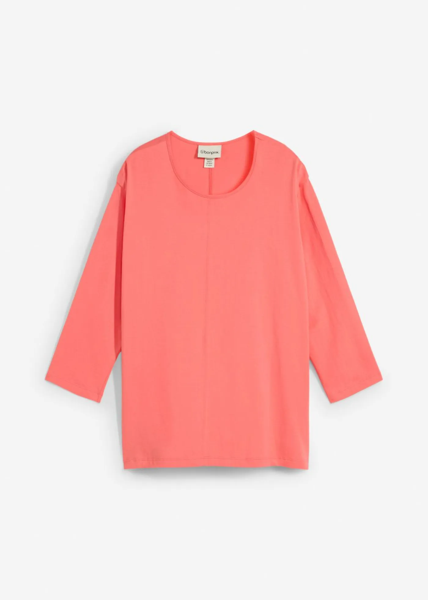 Outlet Camiseta tipo boxy de algodón orgánico Mujer Camisetas