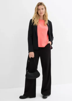 Outlet Camiseta tipo boxy de algodón orgánico Mujer Camisetas