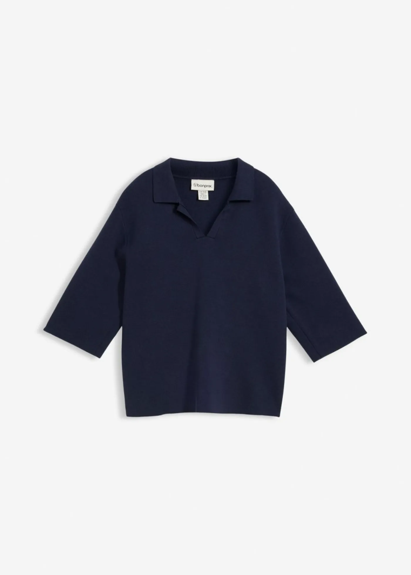 Clearance Camiseta tipo polo de punto Mujer Camisetas|Novedades