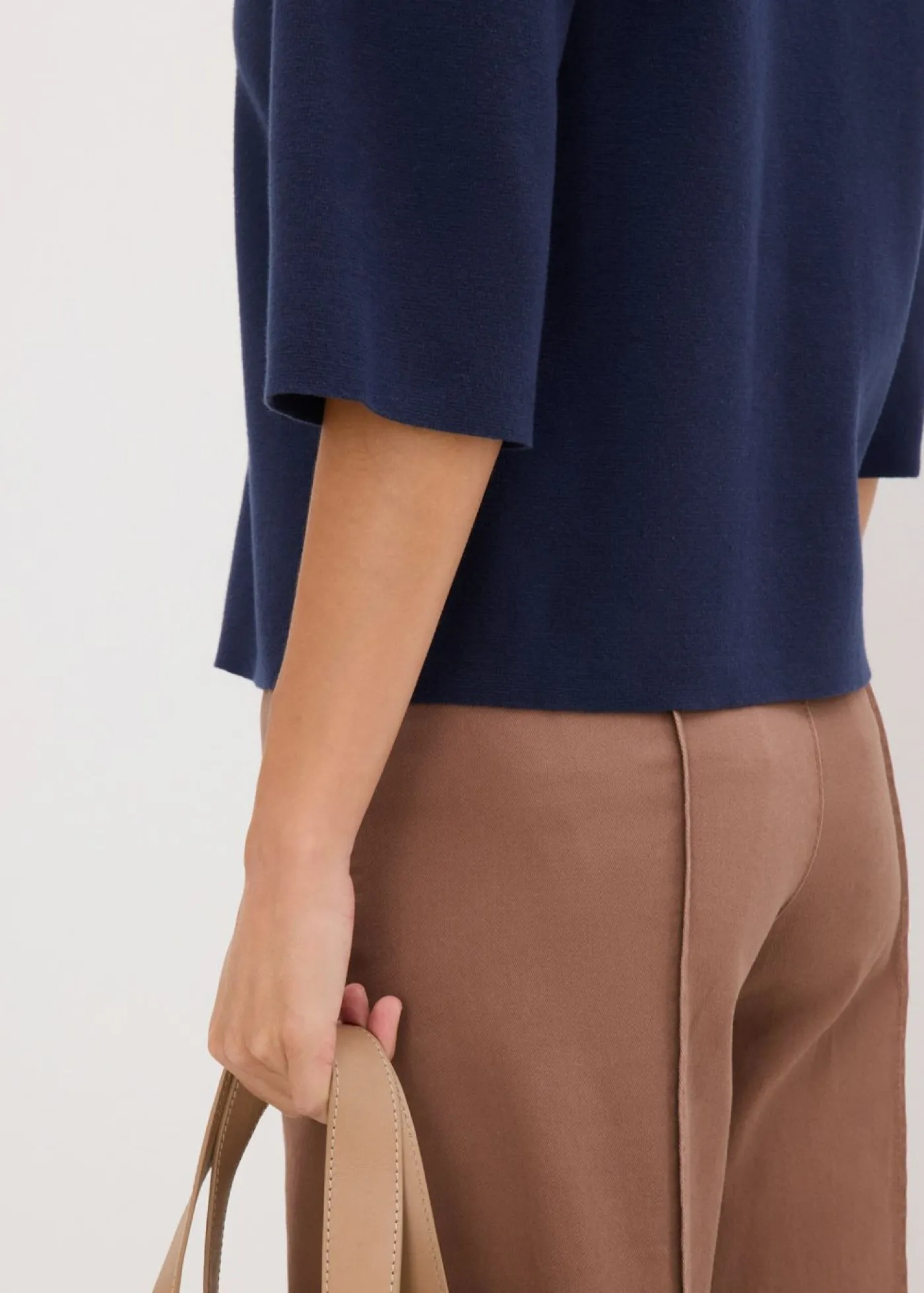 Clearance Camiseta tipo polo de punto Mujer Camisetas|Novedades