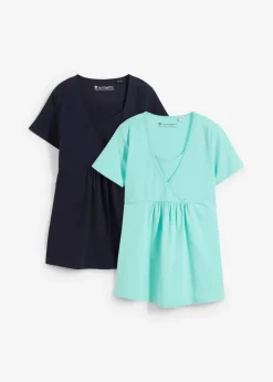 Clearance Camisetas premamá y de lactancia 2 en 1 (2 unidades) Mujer Premamá