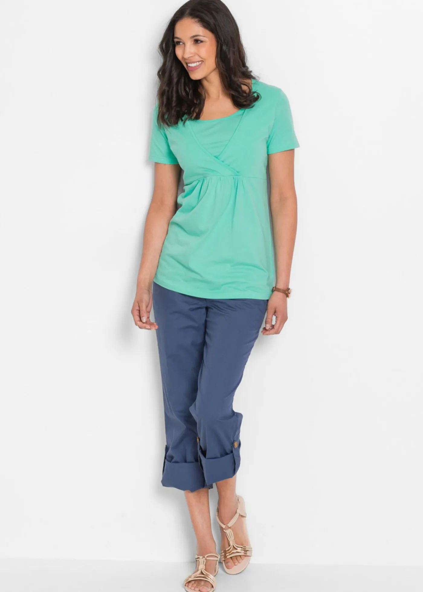 Clearance Camisetas premamá y de lactancia 2 en 1 (2 unidades) Mujer Premamá