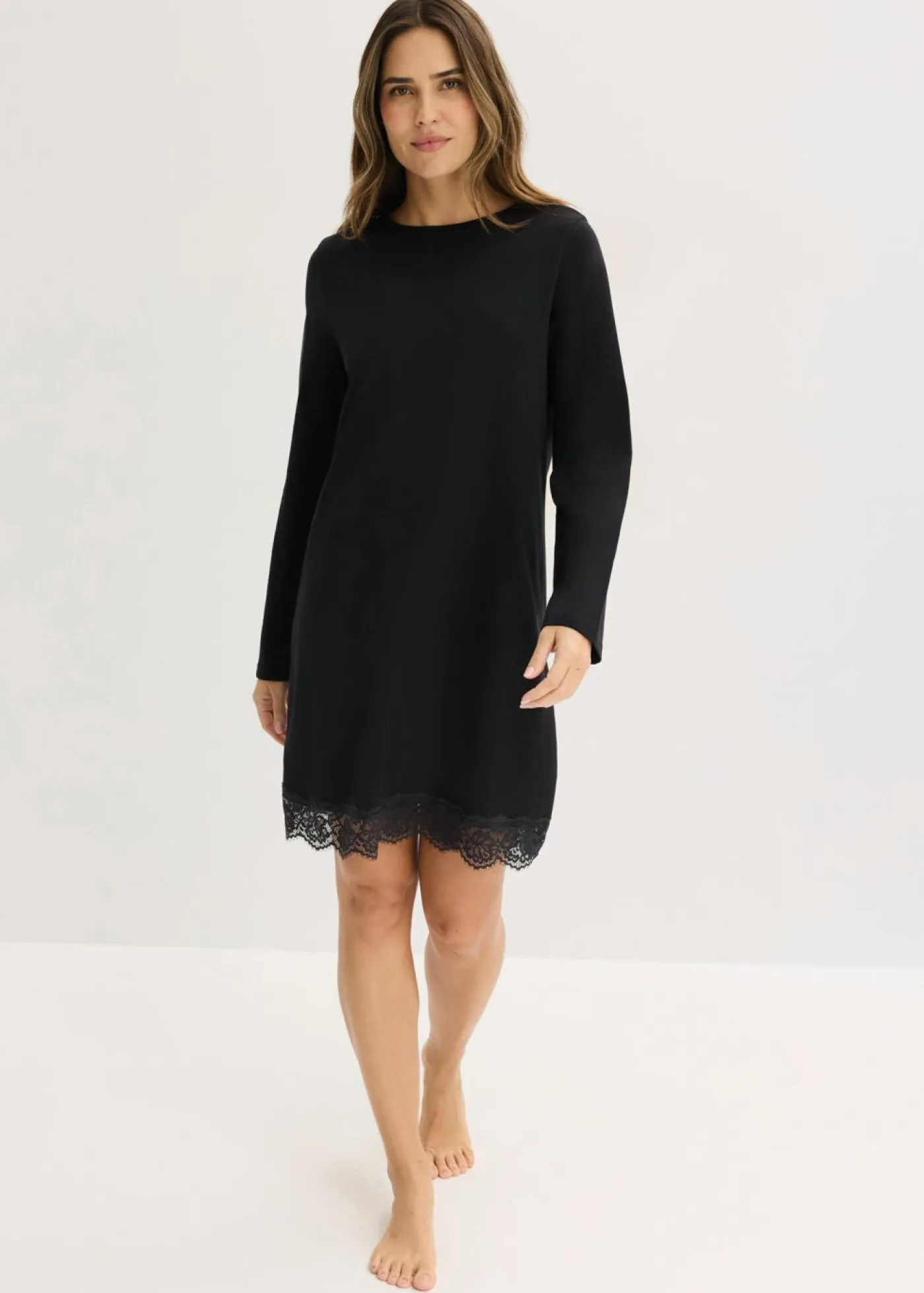 New Camisón con encaje Mujer Ropa Para Dormir
