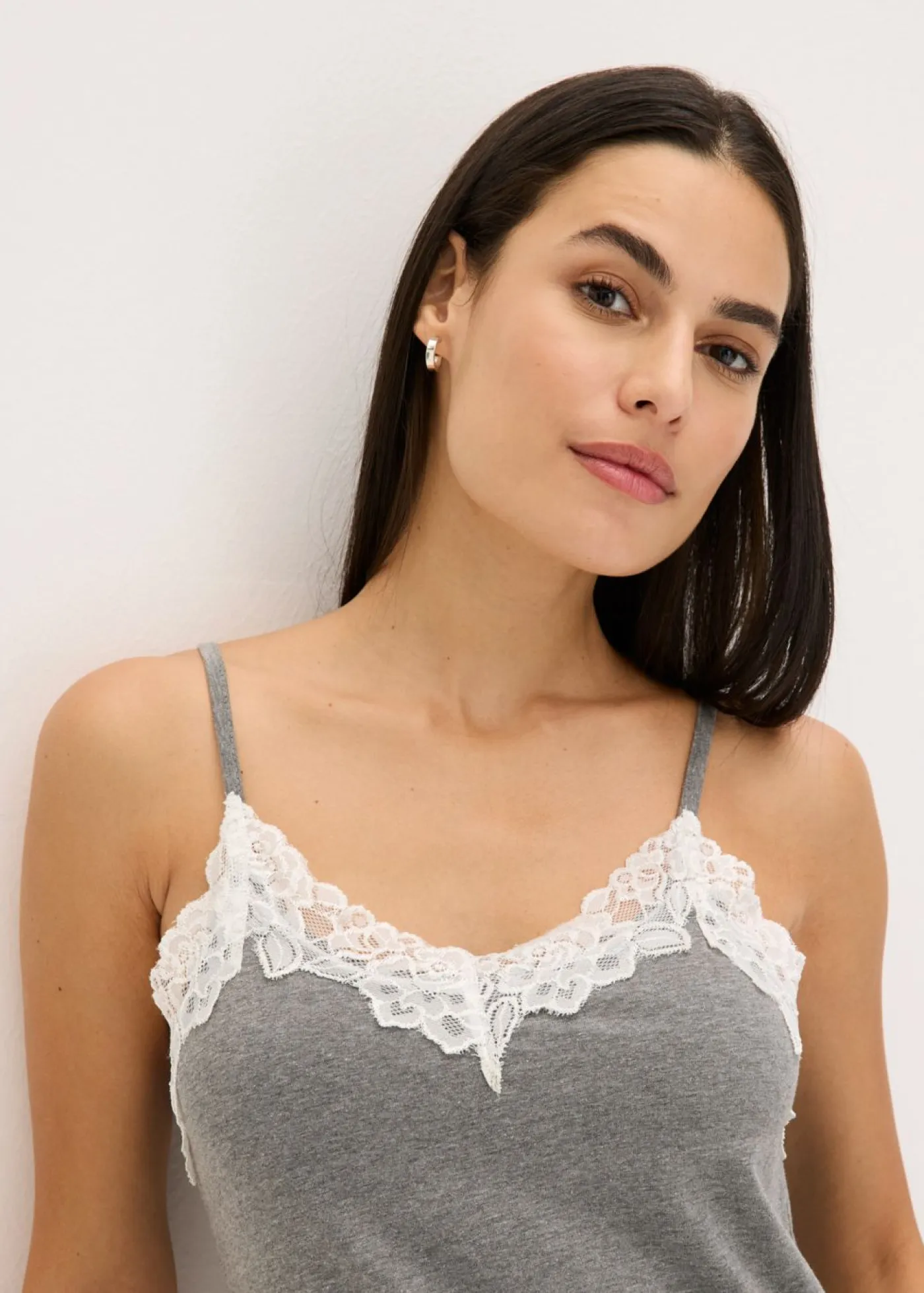 Hot Camisón con tirantes finos Mujer Ropa Para Dormir