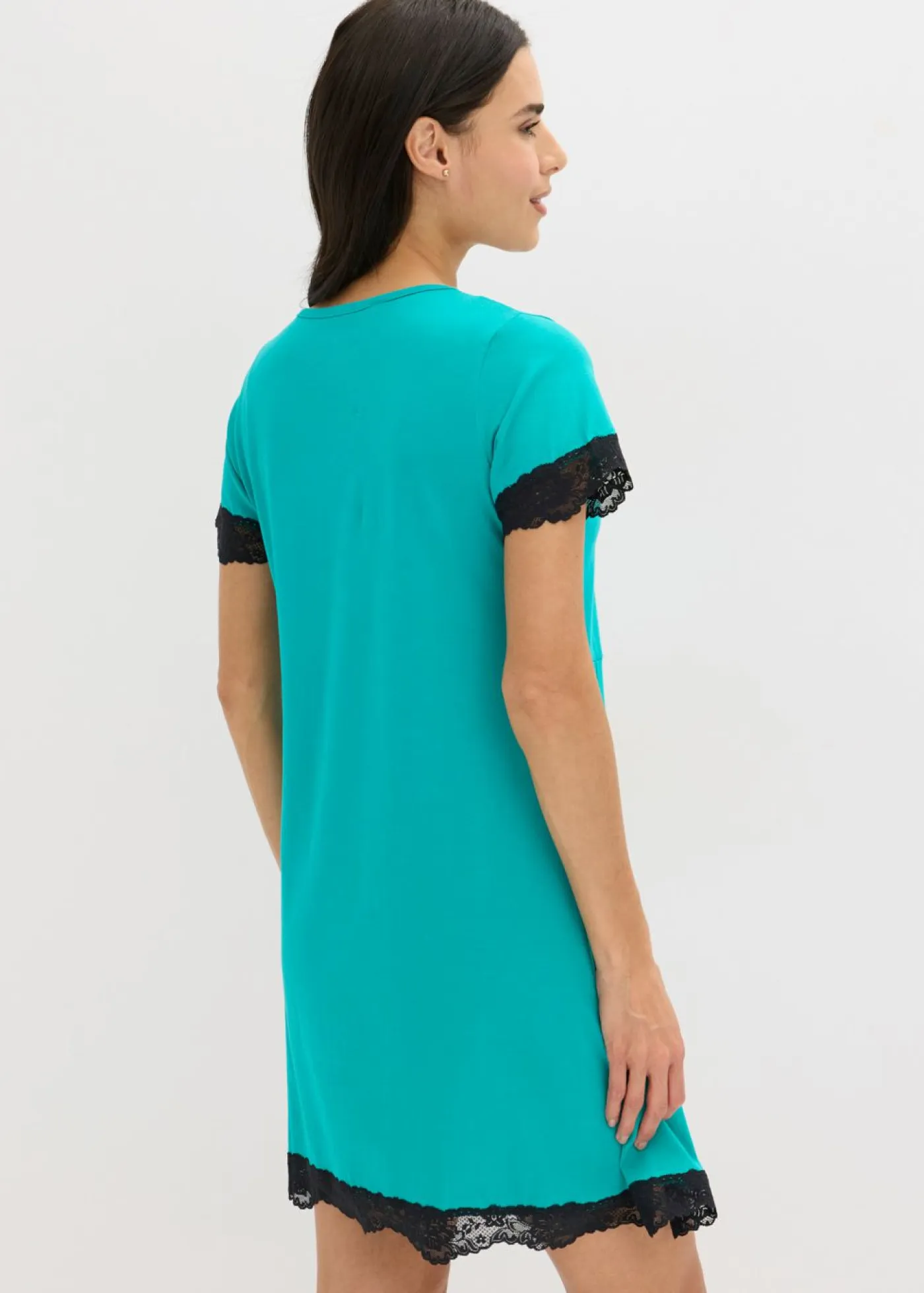 Camisón corto con un encaje delicado Mujer Ropa Para Dormir