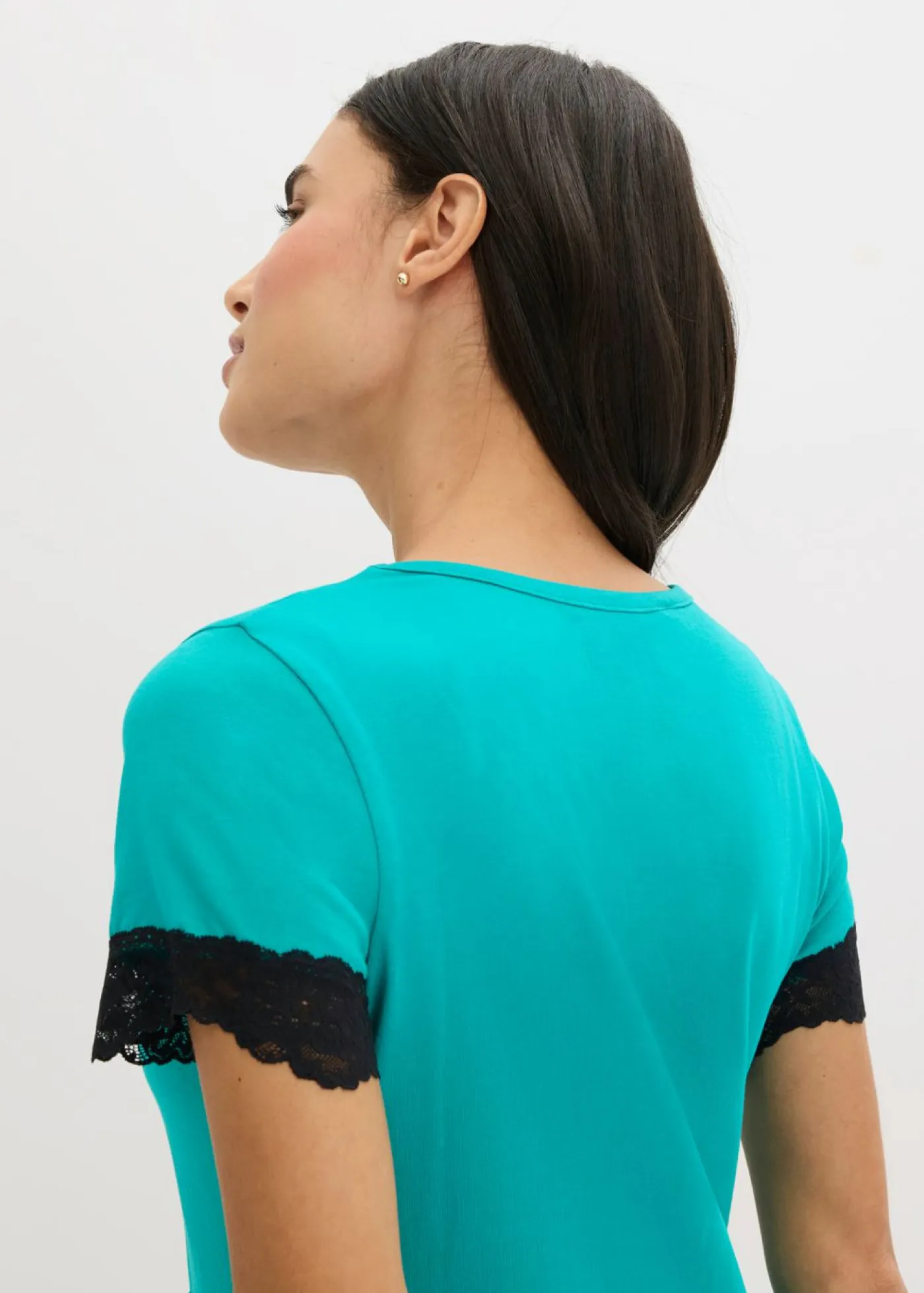 Camisón corto con un encaje delicado Mujer Ropa Para Dormir