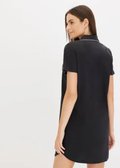 Outlet Camisón corto de algodón orgánico puro Mujer Básicos|Ropa Para Dormir