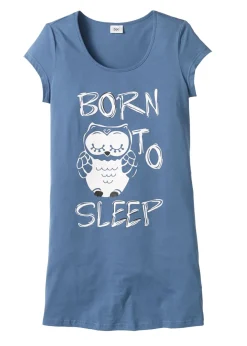 Best Camisón corto de algodón orgánico puro Mujer Ropa Para Dormir