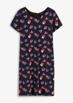 Outlet Camisón corto de algodón orgánico puro Mujer Ropa Para Dormir