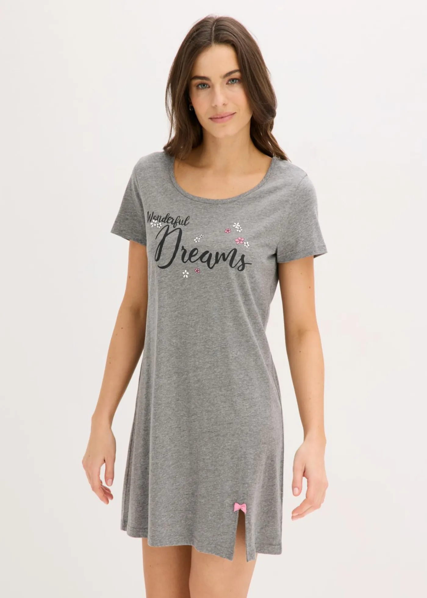 Sale Camisón corto de algodón orgánico Mujer Ropa Para Dormir|Novedades