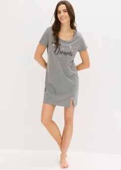 Sale Camisón corto de algodón orgánico Mujer Ropa Para Dormir|Novedades
