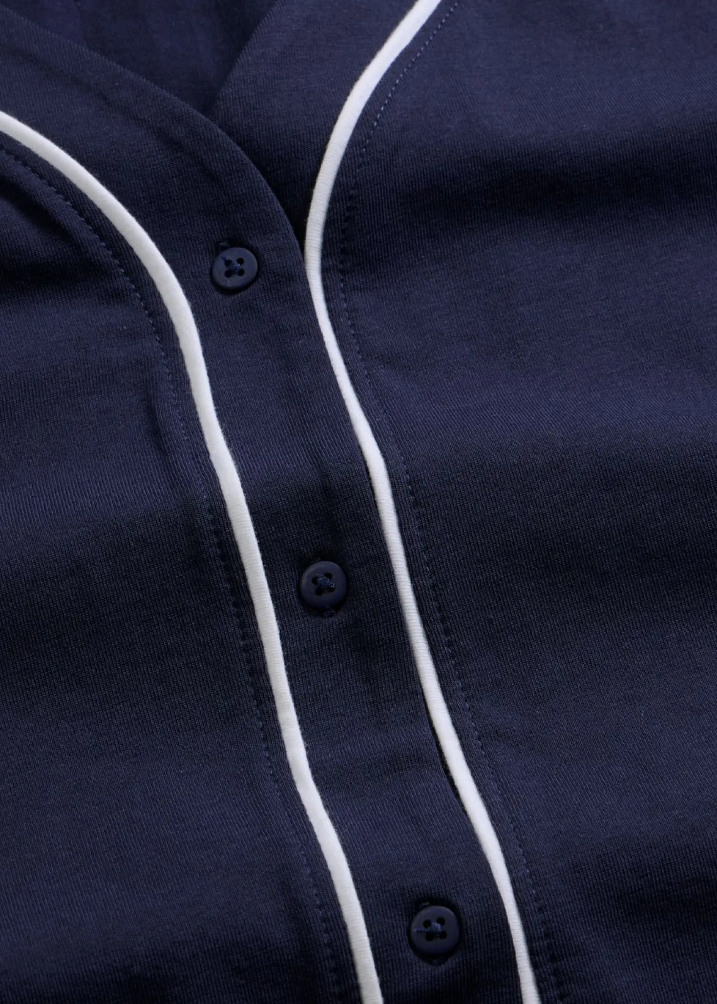 Outlet Camisón corto de algodón puro con botones Mujer Básicos|Ropa Para Dormir