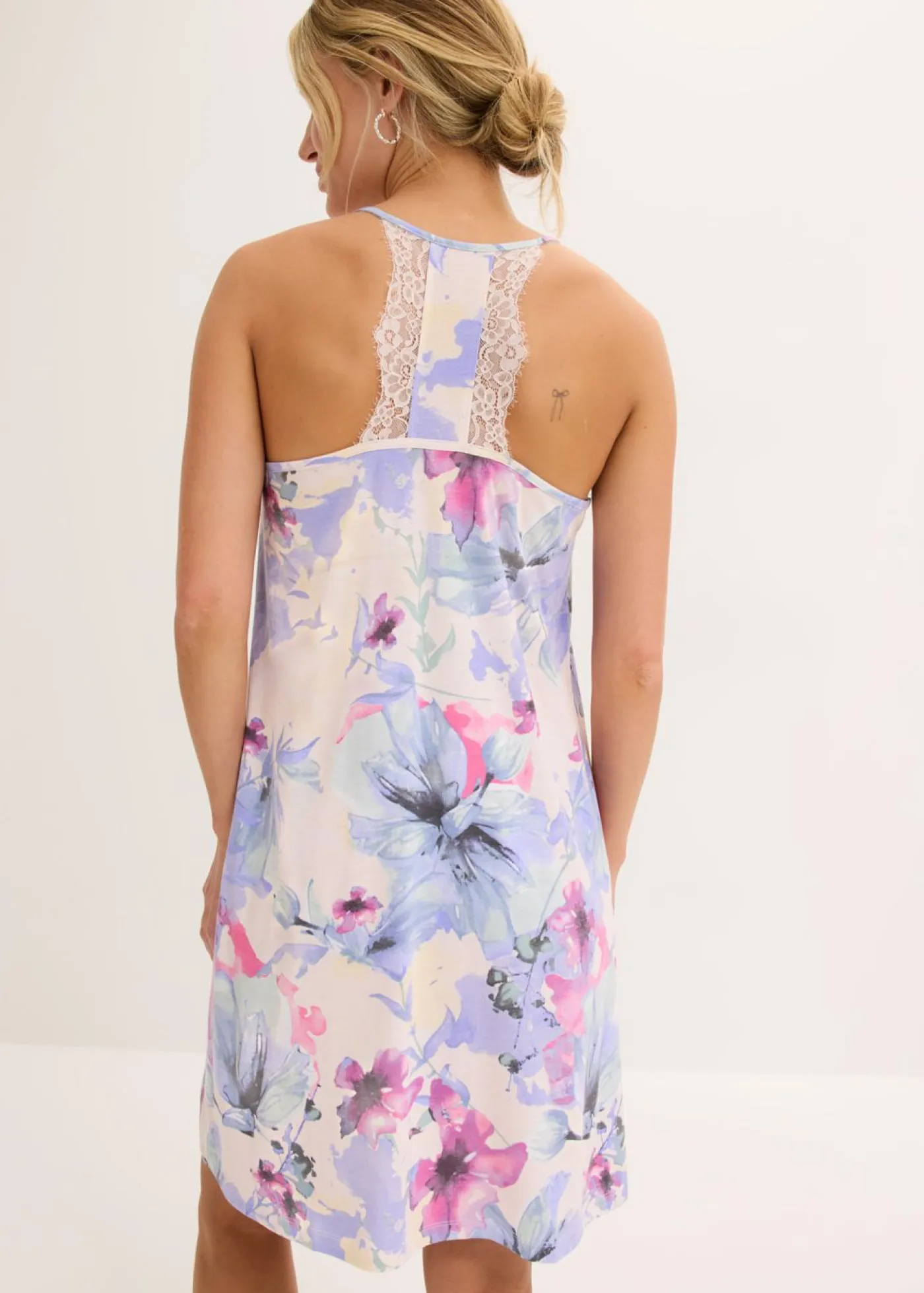 Hot Camisón corto de suave mezcla de viscosa Mujer Ropa Para Dormir