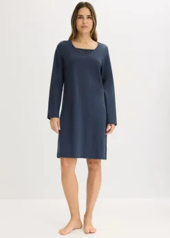 New Camisón de algodón suave Mujer Ropa Para Dormir