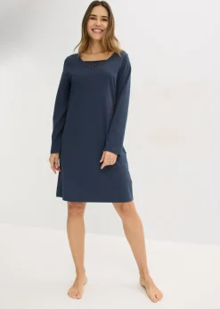 New Camisón de algodón suave Mujer Ropa Para Dormir
