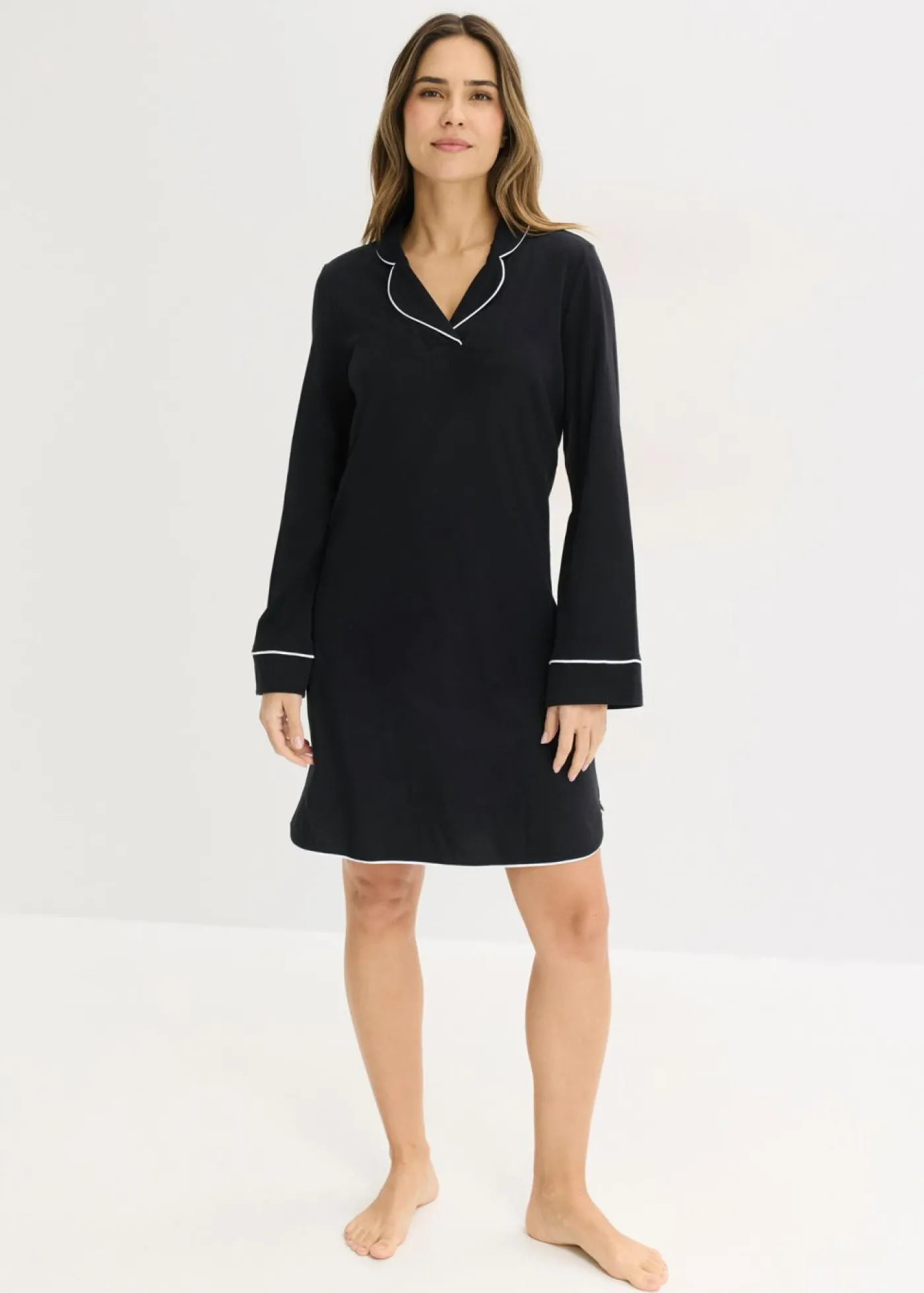 Discount Camisón de algodón suave Mujer Ropa Para Dormir