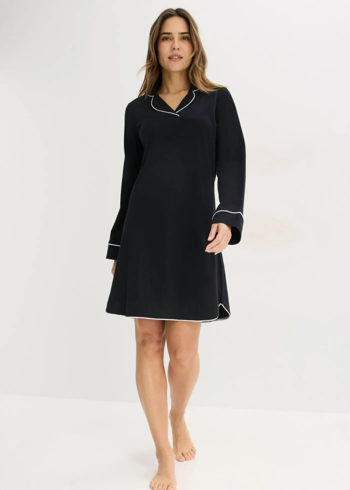Discount Camisón de algodón suave Mujer Ropa Para Dormir