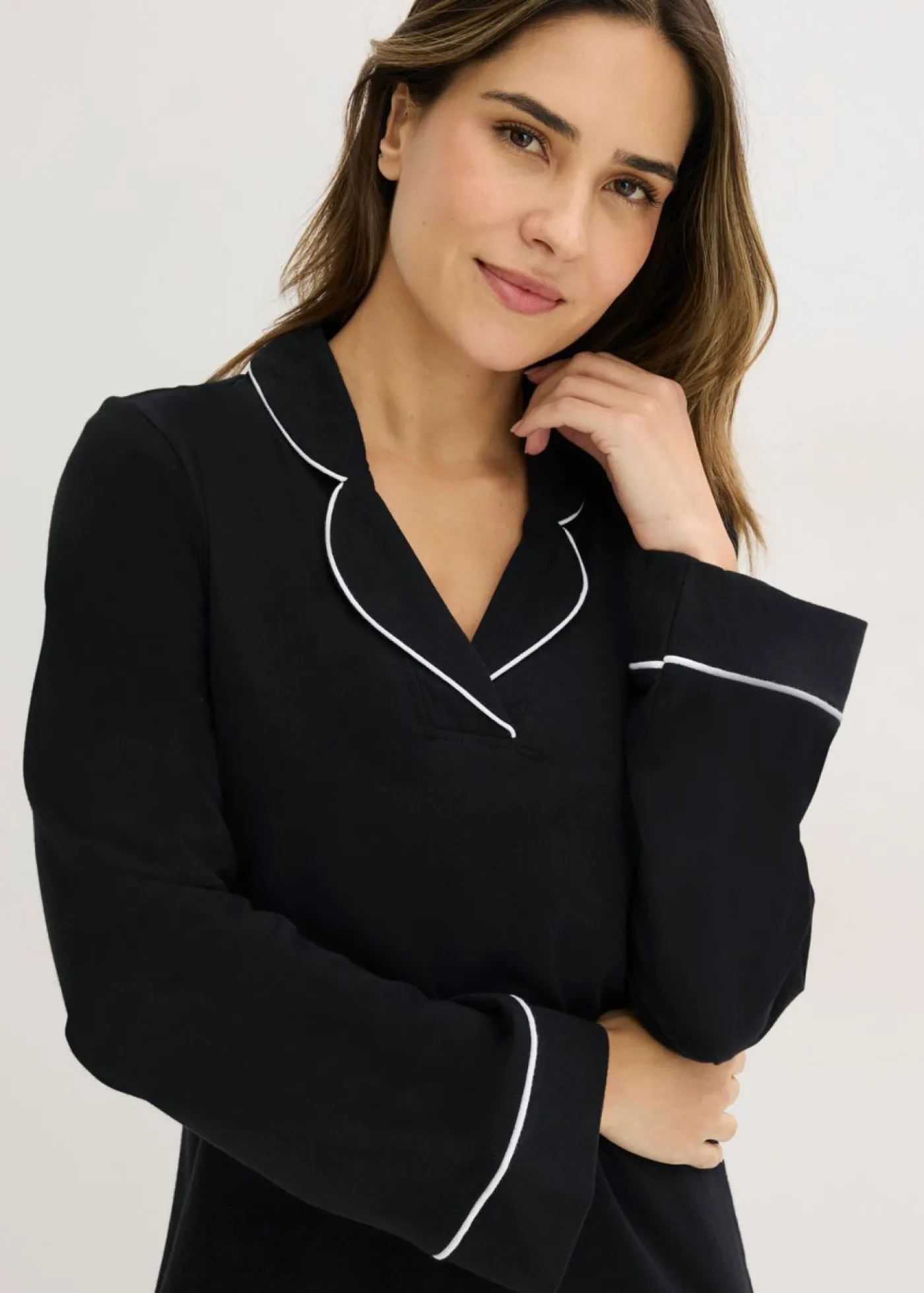 Discount Camisón de algodón suave Mujer Ropa Para Dormir