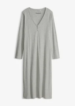 Outlet Camisón de canalé con botones Mujer Ropa Para Dormir