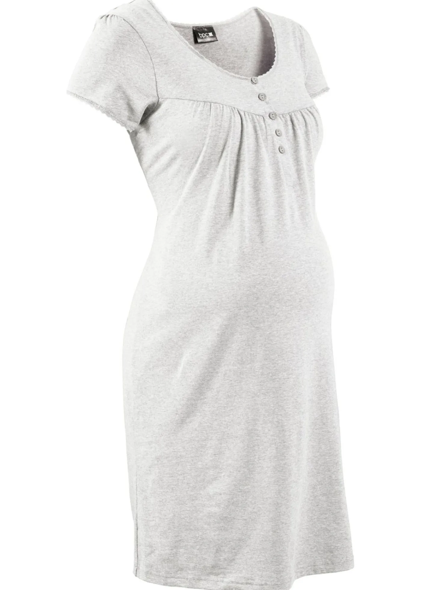 Clearance Camisón de lactancia de algodón orgánico Mujer Premamá Y Lactancia|Básicos