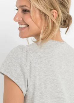 Clearance Camisón de lactancia de algodón orgánico Mujer Premamá Y Lactancia|Básicos