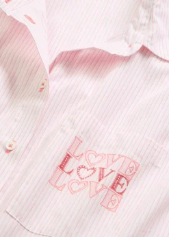 New Camisón holgado de algodón puro Mujer Ropa Para Dormir