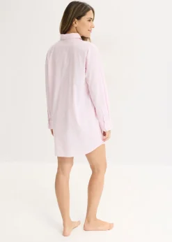 New Camisón holgado de algodón puro Mujer Ropa Para Dormir