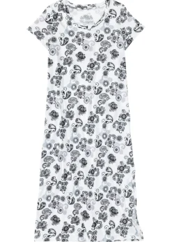 Sale Camisón largo de algodón orgánico Mujer Ropa Para Dormir