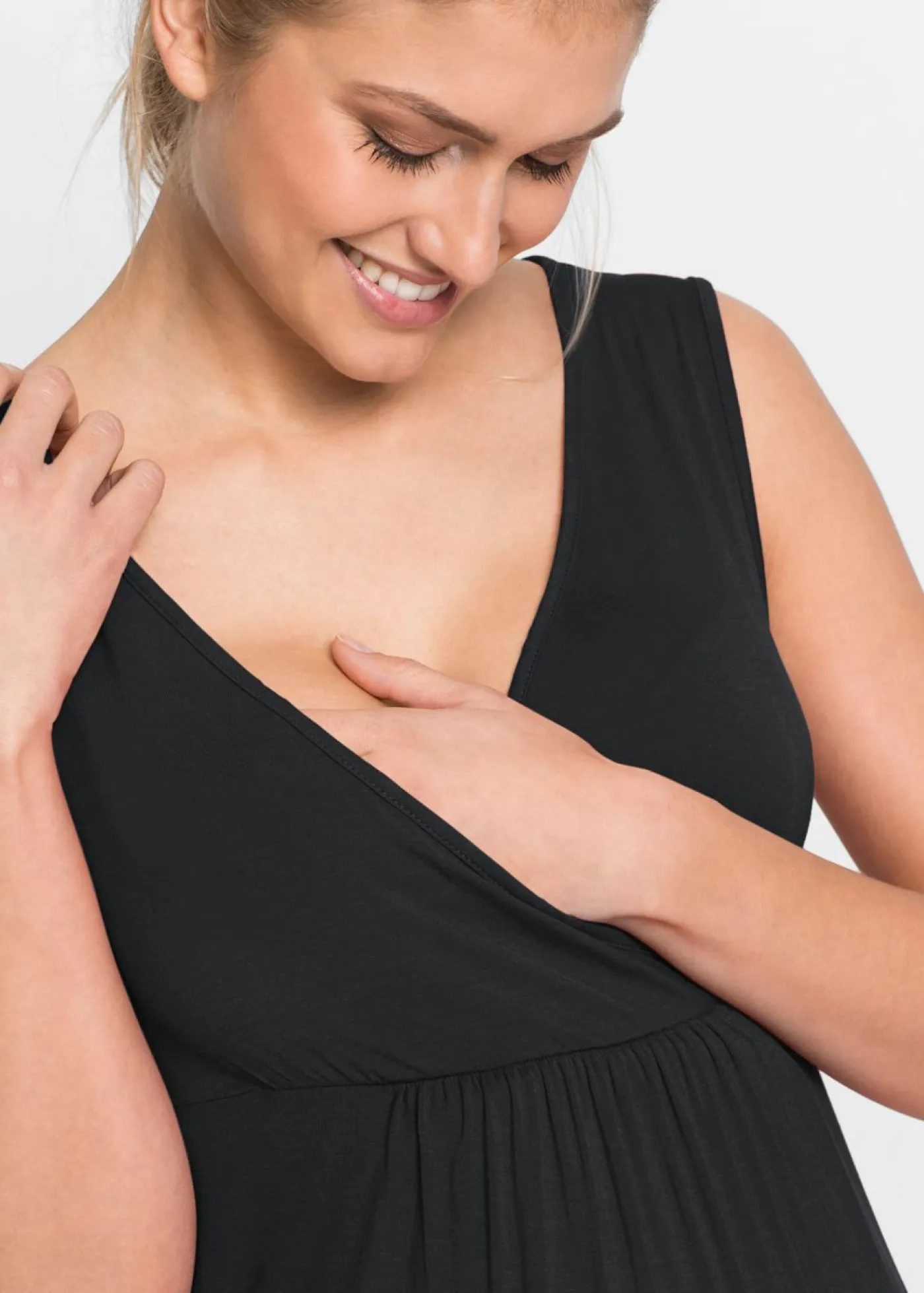 Camisón premamá de viscosa Mujer Premamá Y Lactancia|Básicos