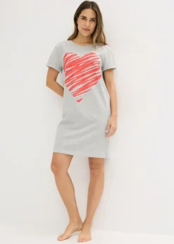 Hot Camisones (2 unidades) de algodón puro Mujer Ropa Para Dormir
