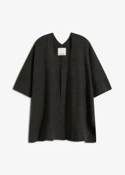 Capa de punto oversize Mujer Esenciales|Chaquetas Y Abrigos