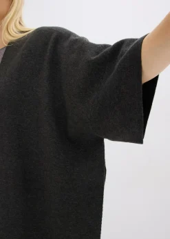 Capa de punto oversize Mujer Esenciales|Chaquetas Y Abrigos