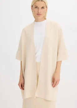 Hot Capa de punto oversize Mujer Esenciales|Chaquetas Y Abrigos