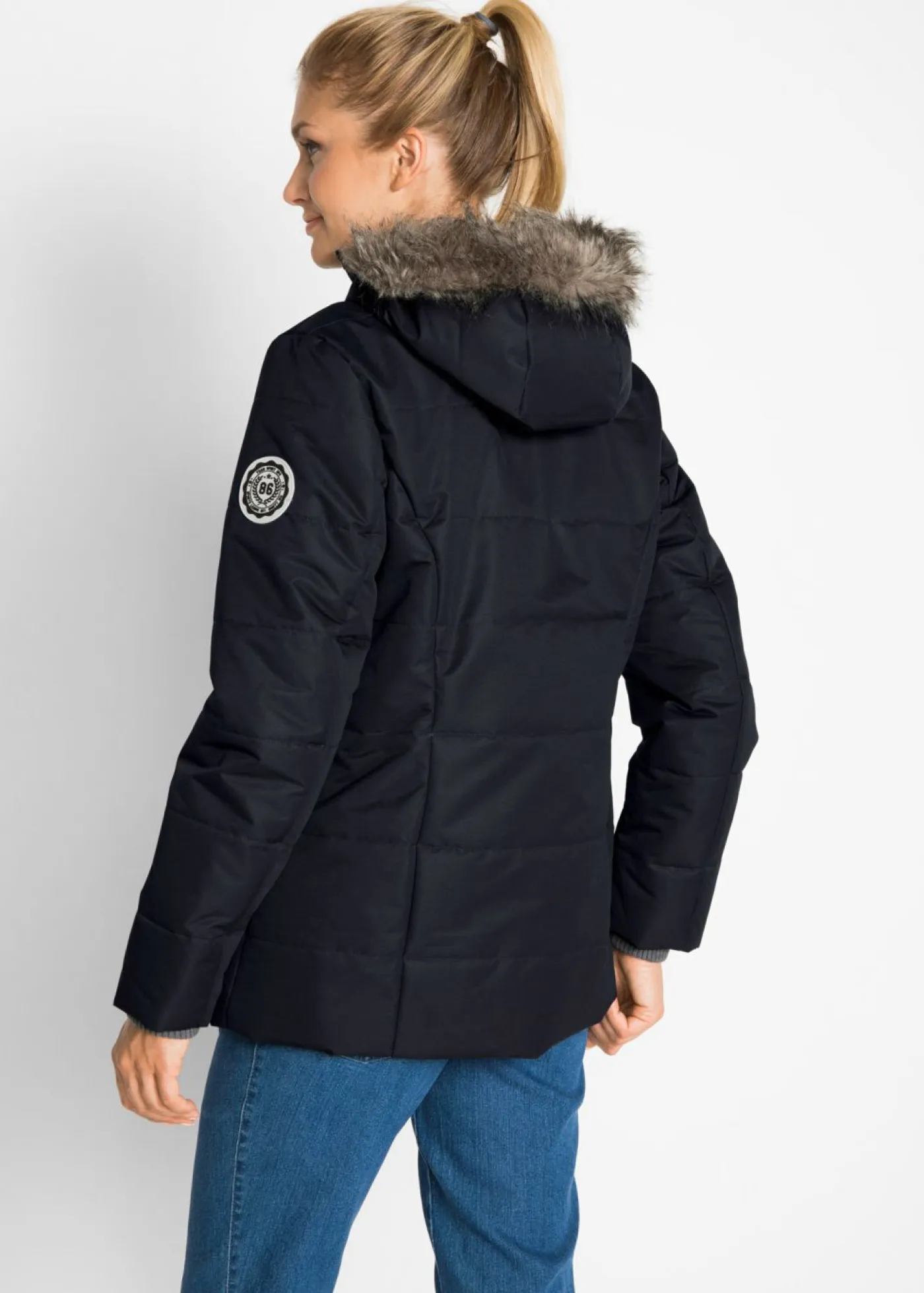 Online Cazadora de invierno con aspecto 2 en 1 Mujer Chaquetas Y Abrigos