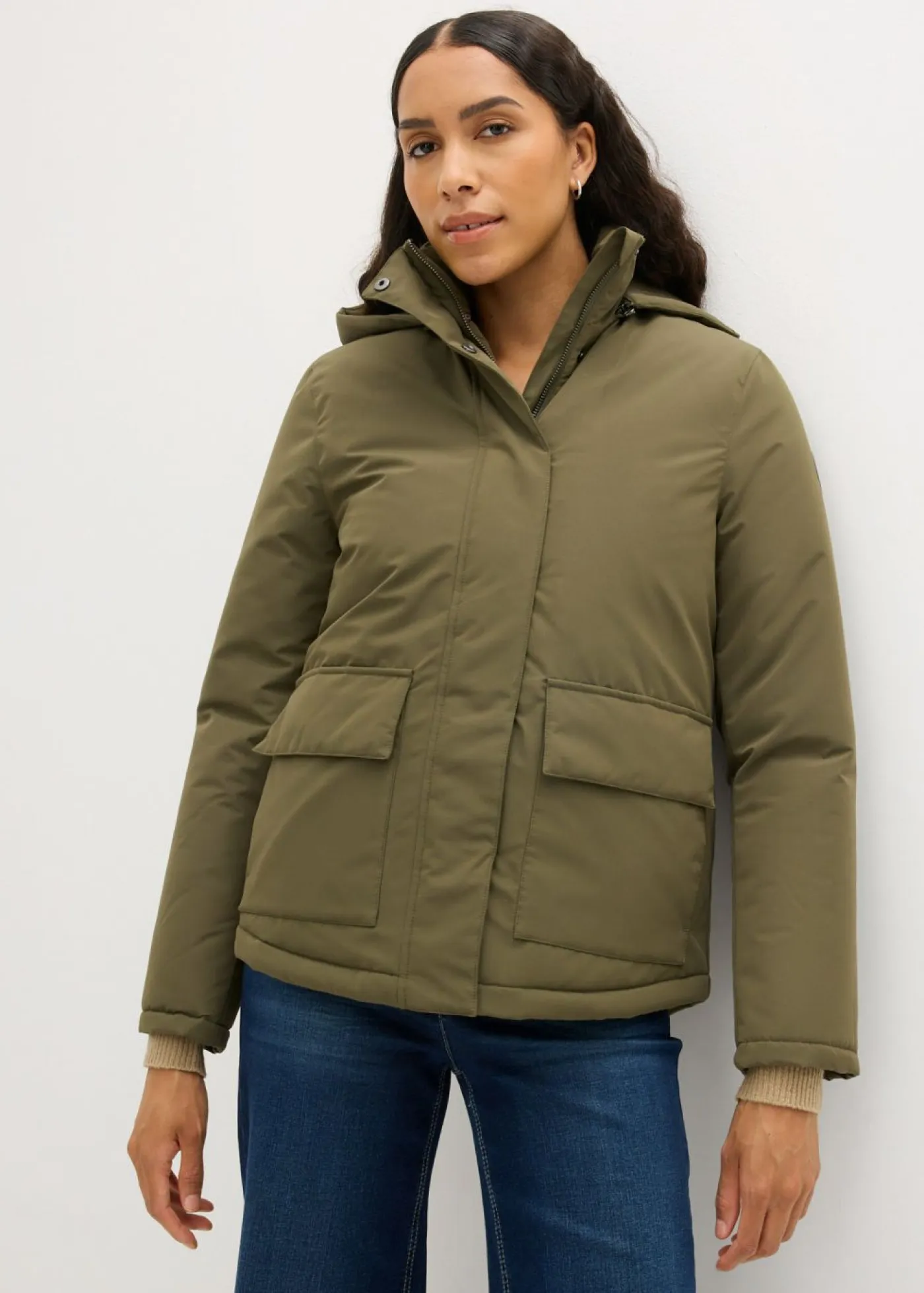 New Cazadora de invierno con bolsillos Mujer Chaquetas Y Abrigos