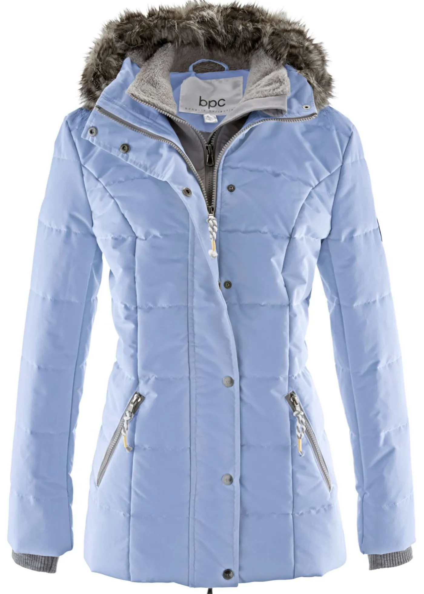 Clearance Cazadora de invierno con aspecto 2 en 1 Mujer Chaquetas Y Abrigos