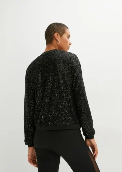 Online Cazadora de lentejuelas, Mujer Chaquetas Y Abrigos