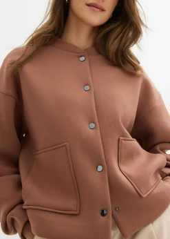Cazadora de neopreno cómodo Mujer Esenciales|Chaquetas Y Abrigos