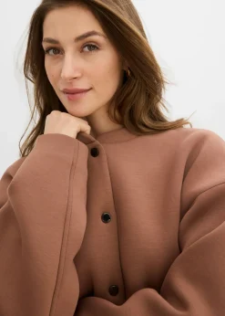 Cazadora de neopreno cómodo Mujer Esenciales|Chaquetas Y Abrigos