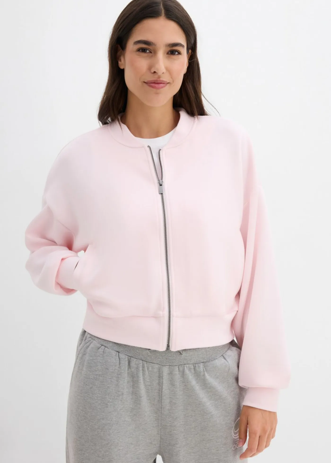Discount Cazadora de neopreno de suave mezcla de viscosa Mujer Chaquetas Y Abrigos|Novedades