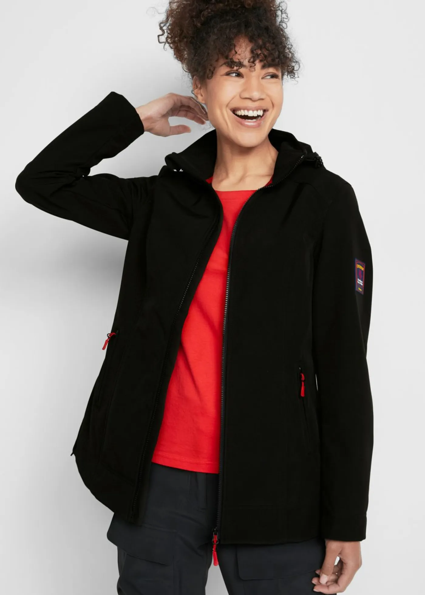 New Cazadora de tejido suave impermeable Mujer Ropa Para El Aire Libre|Ropa Deportiva