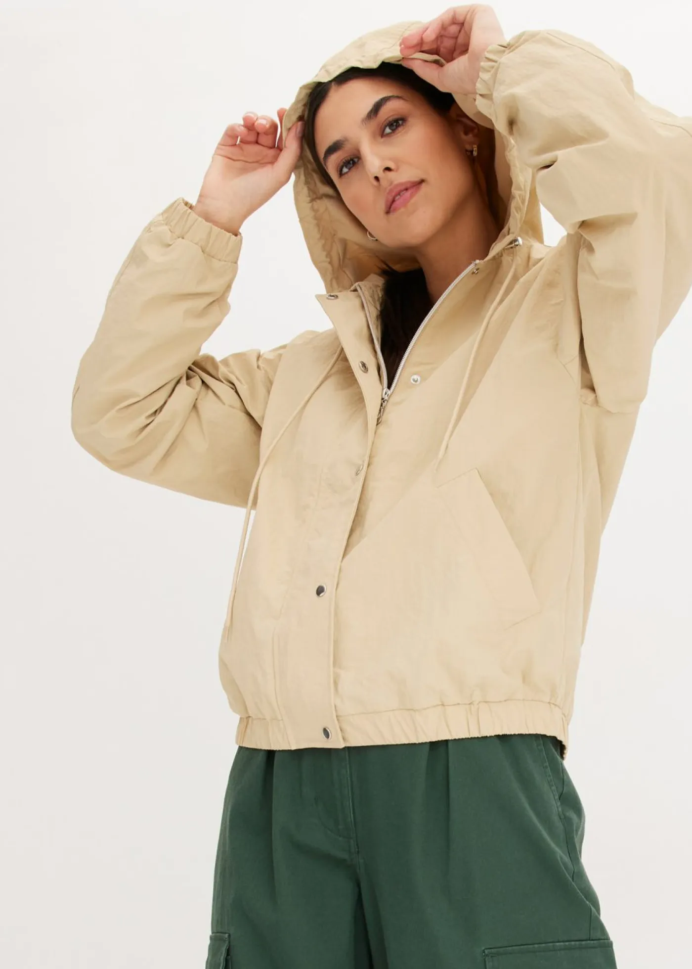 Online Cazadora holgada Mujer Esenciales|Chaquetas Y Abrigos