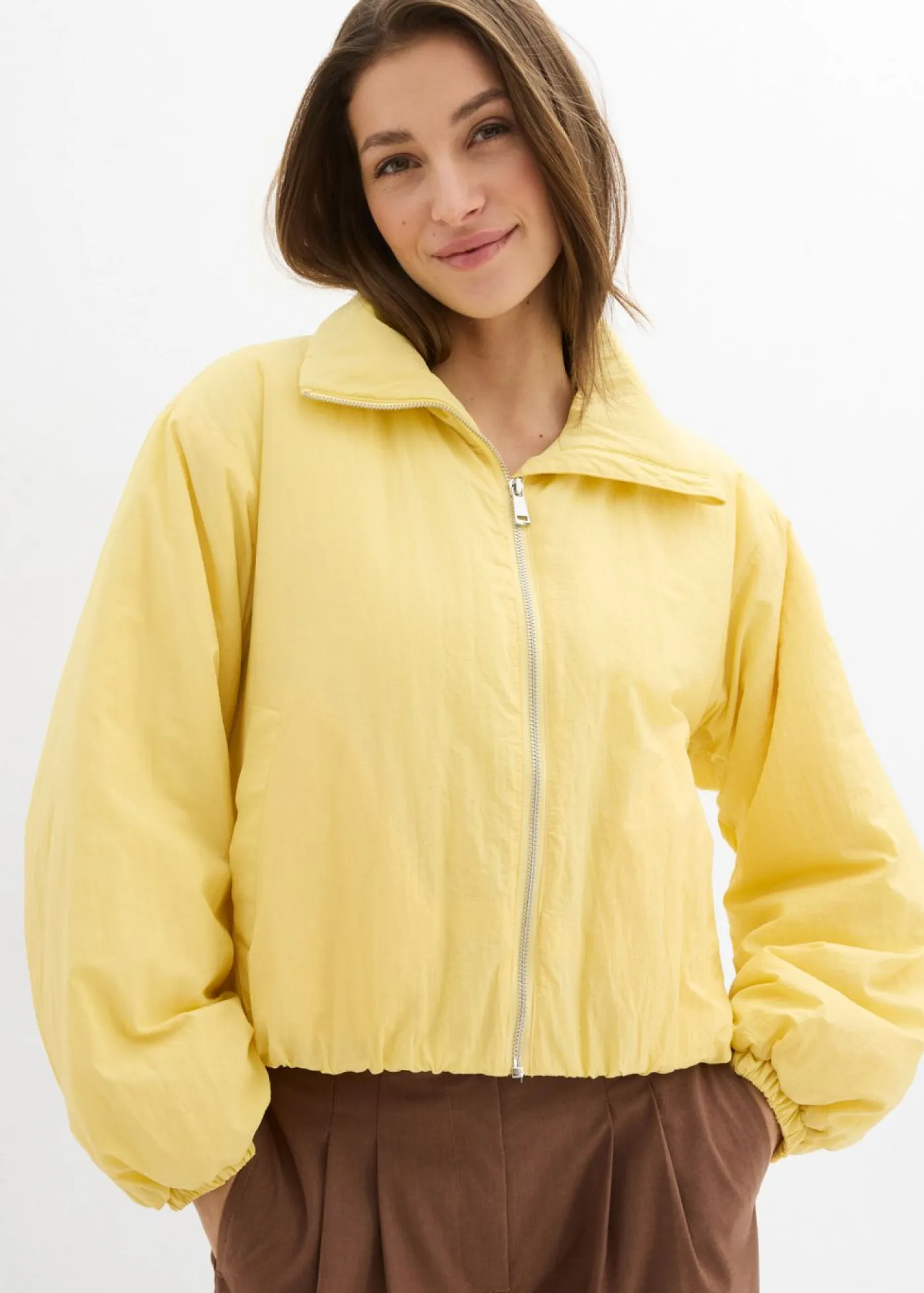 Discount Cazadora repelente al agua con dobladillo abullonado Mujer Chaquetas Y Abrigos|Novedades