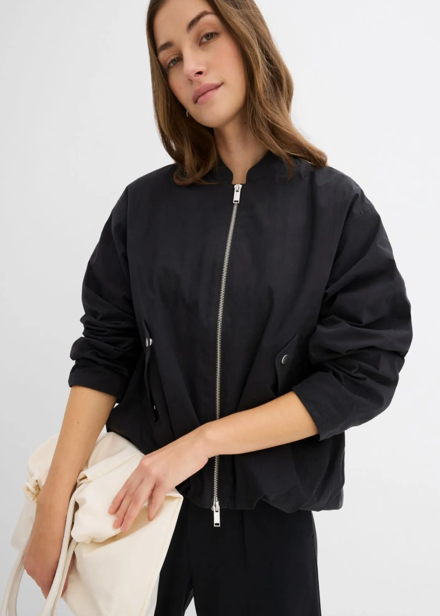 Cazadora suave Mujer Esenciales|Chaquetas Y Abrigos