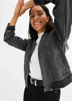New Cazadora vaquera Mujer Chaquetas Y Abrigos