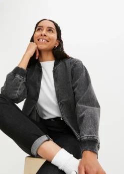 New Cazadora vaquera Mujer Chaquetas Y Abrigos